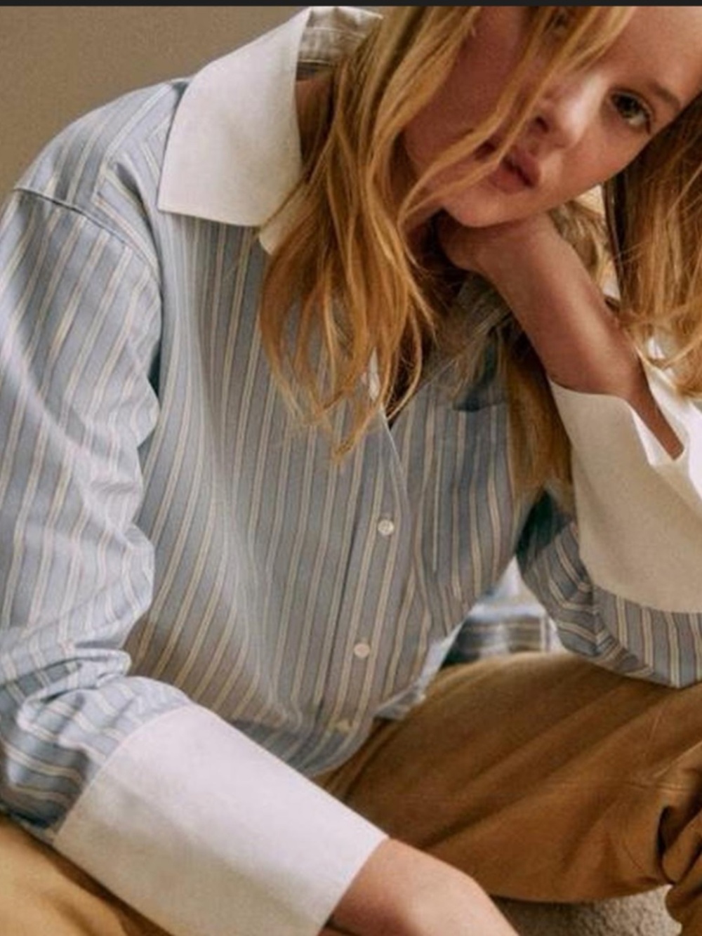 Sezane Bilma Shirt Size 36